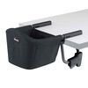 Chicco FastLock Hook-on Chair in Black 3/4 Back View image number 5