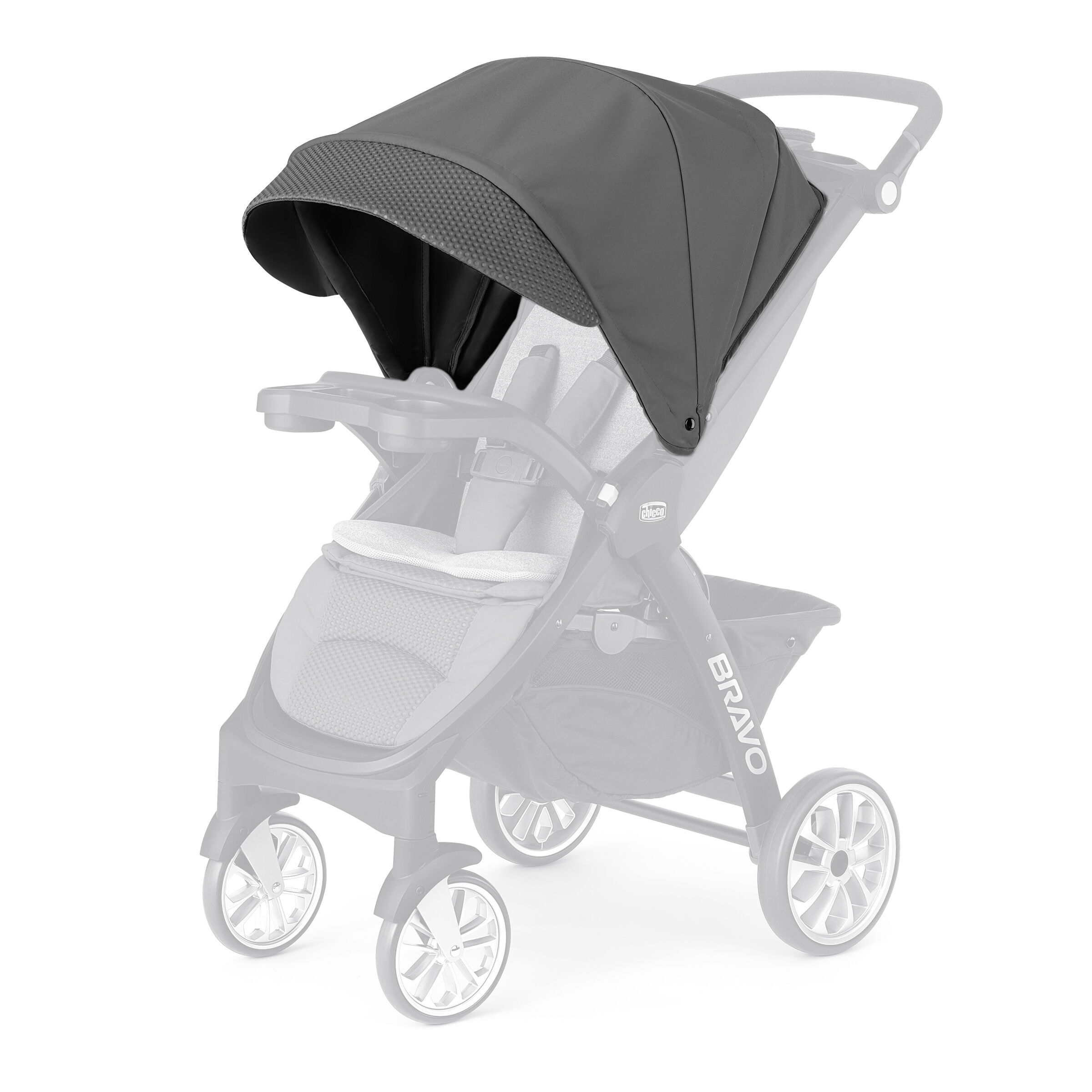 Chicco Bravo LE Canopy - Coal