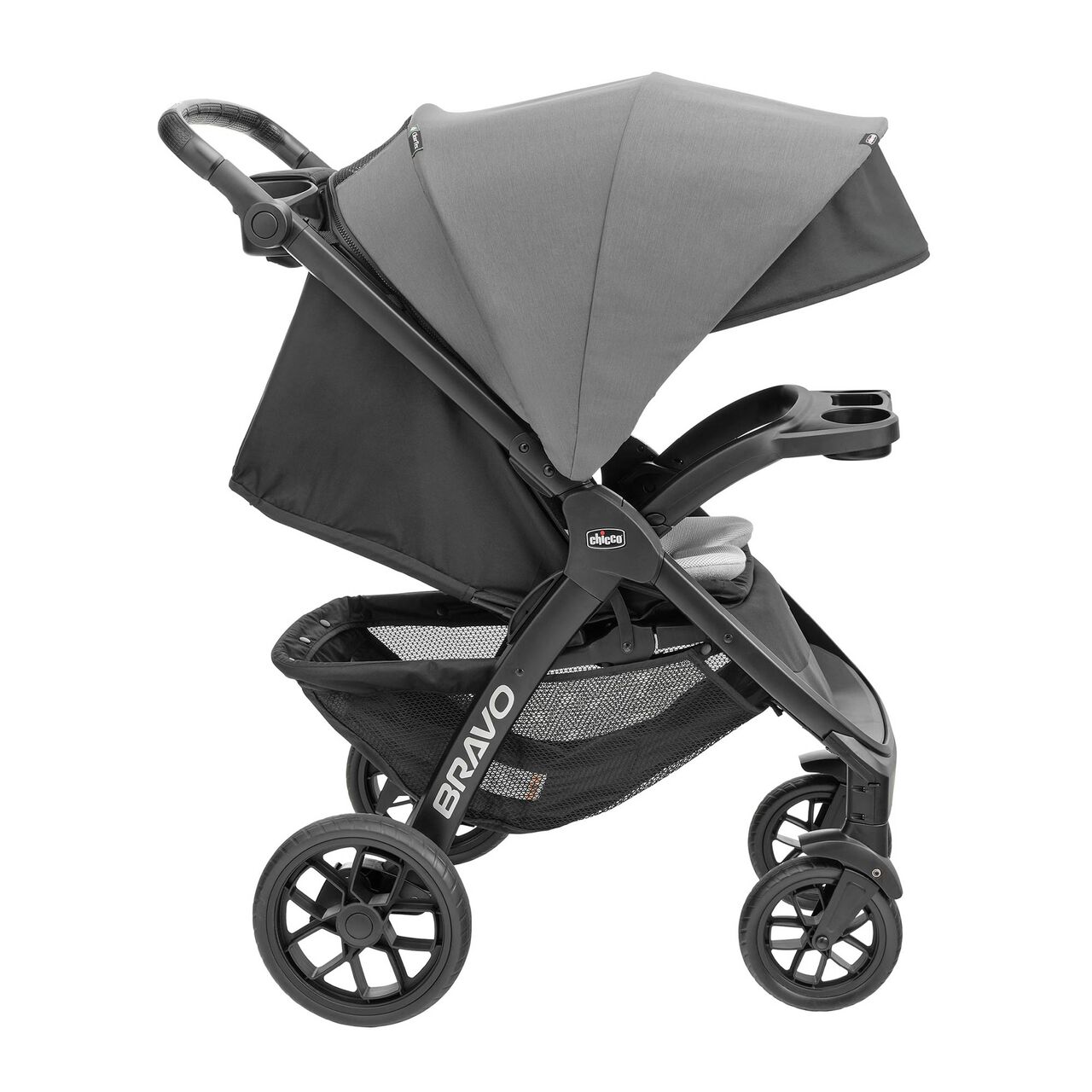 Chicco Bravo LE ClearTex in Pewter Right Profile View image number 3