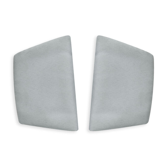 KeyFit or KeyFit 30 Infant Car Seat Shoulder Pads  - Light Grey in Light Grey image number 0