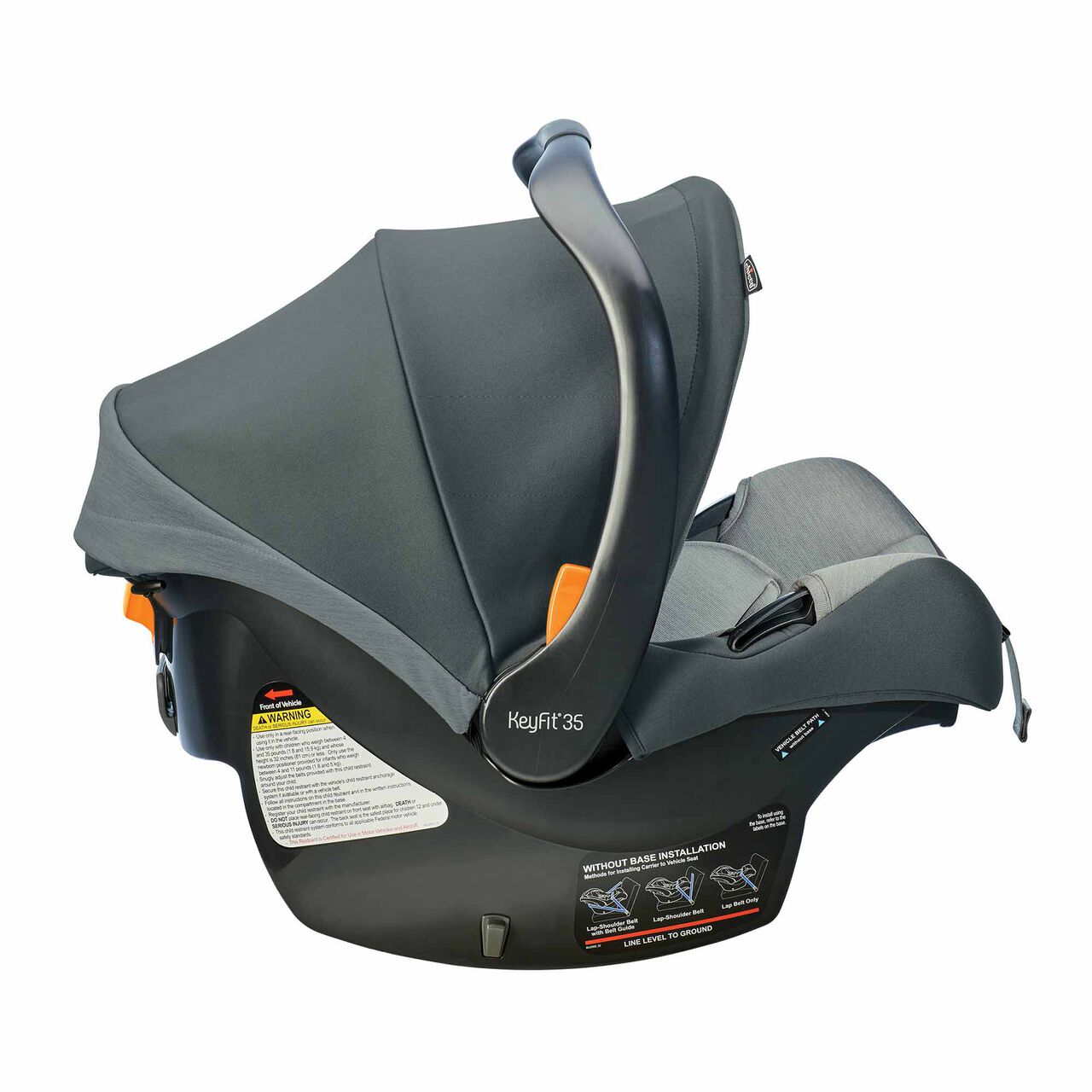 Chicco KeyFit 35 ClearTex in Cove Right Profile View image number 3