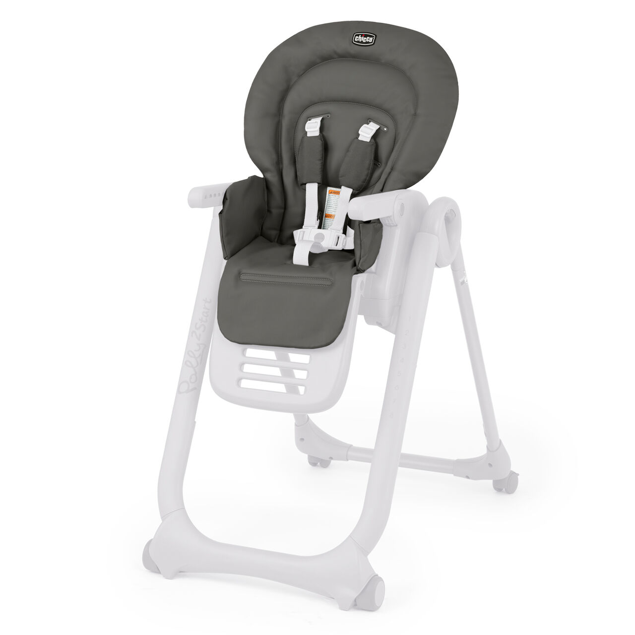 Polly2Start Highchair Seat Cover - Dark Grey in Graphite image number 0