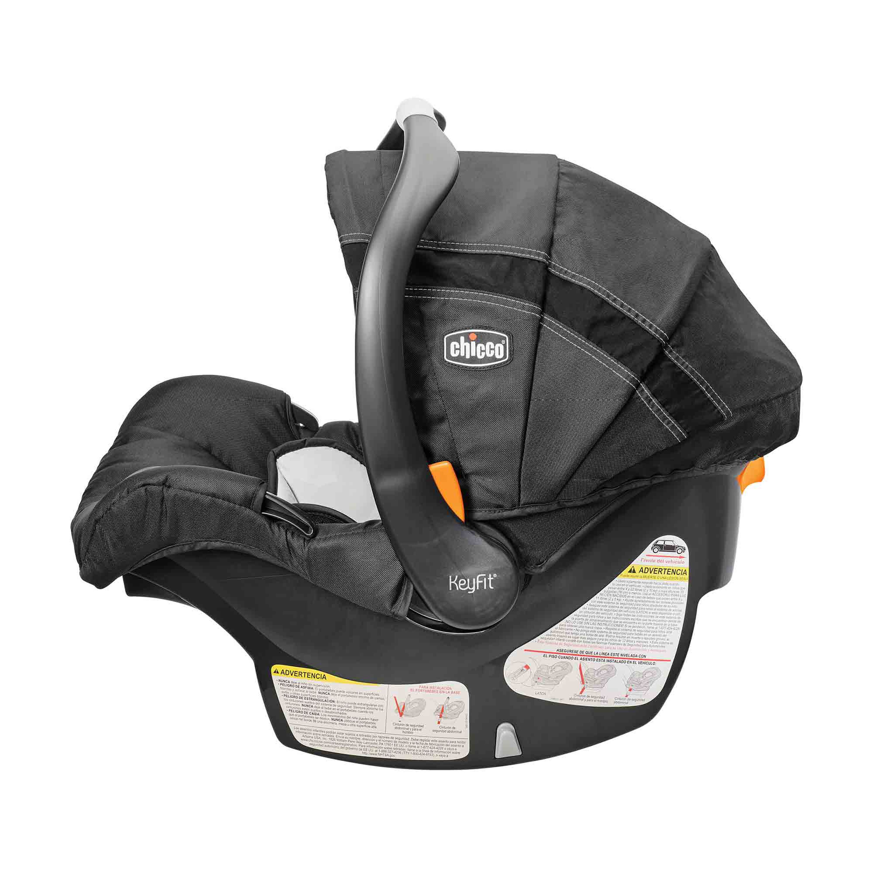 Chicco KeyFit Infant Car Seat in Encore Left Profile View image number 6