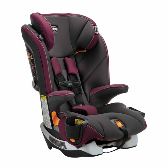 Chicco MyFit Harness and Booster Car Seat in Gardenia 3/4 Front View image number 2