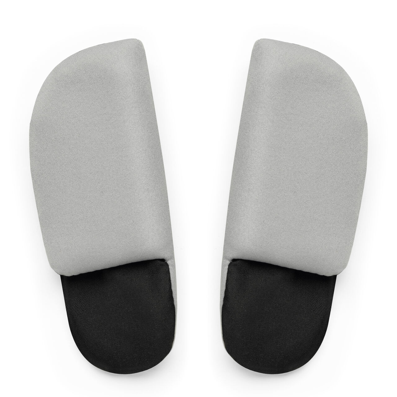 NextFit Convertible Car Seat Shoulder Pads - Light Grey in  image number 0