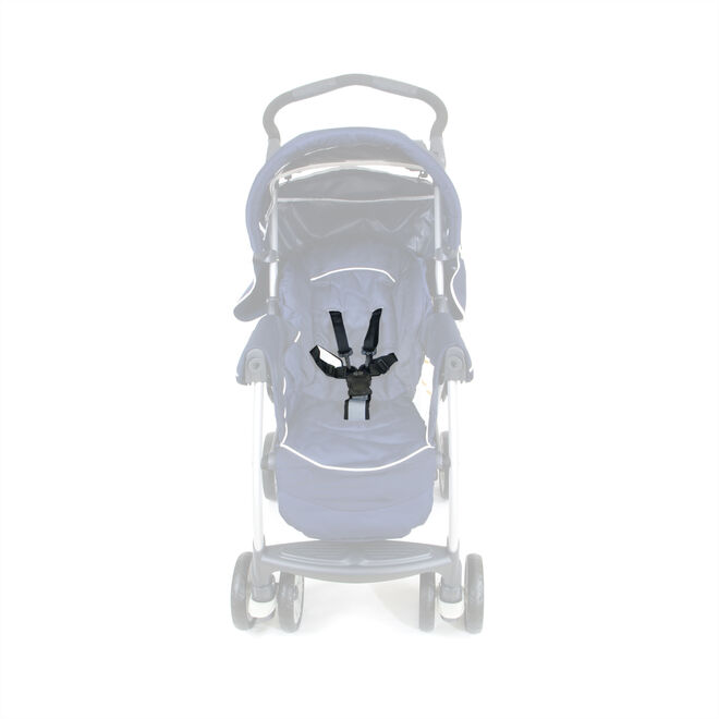 5-point safety harness on the Chicco Cortina Stroller image number 1