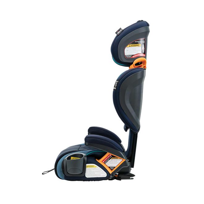 Chicco KidFit Zip Plus Car Seat in Seascape Left Profile View image number 6