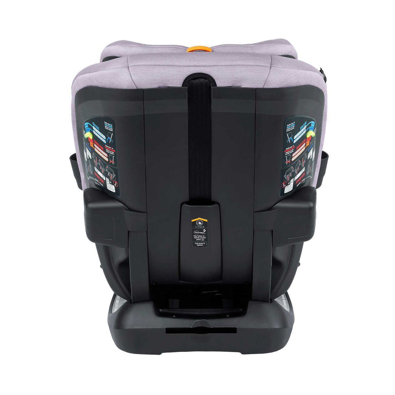 Chicco OneFit LX ClearTex All-in-One Car Seat in Lupine Back Profile image number 5