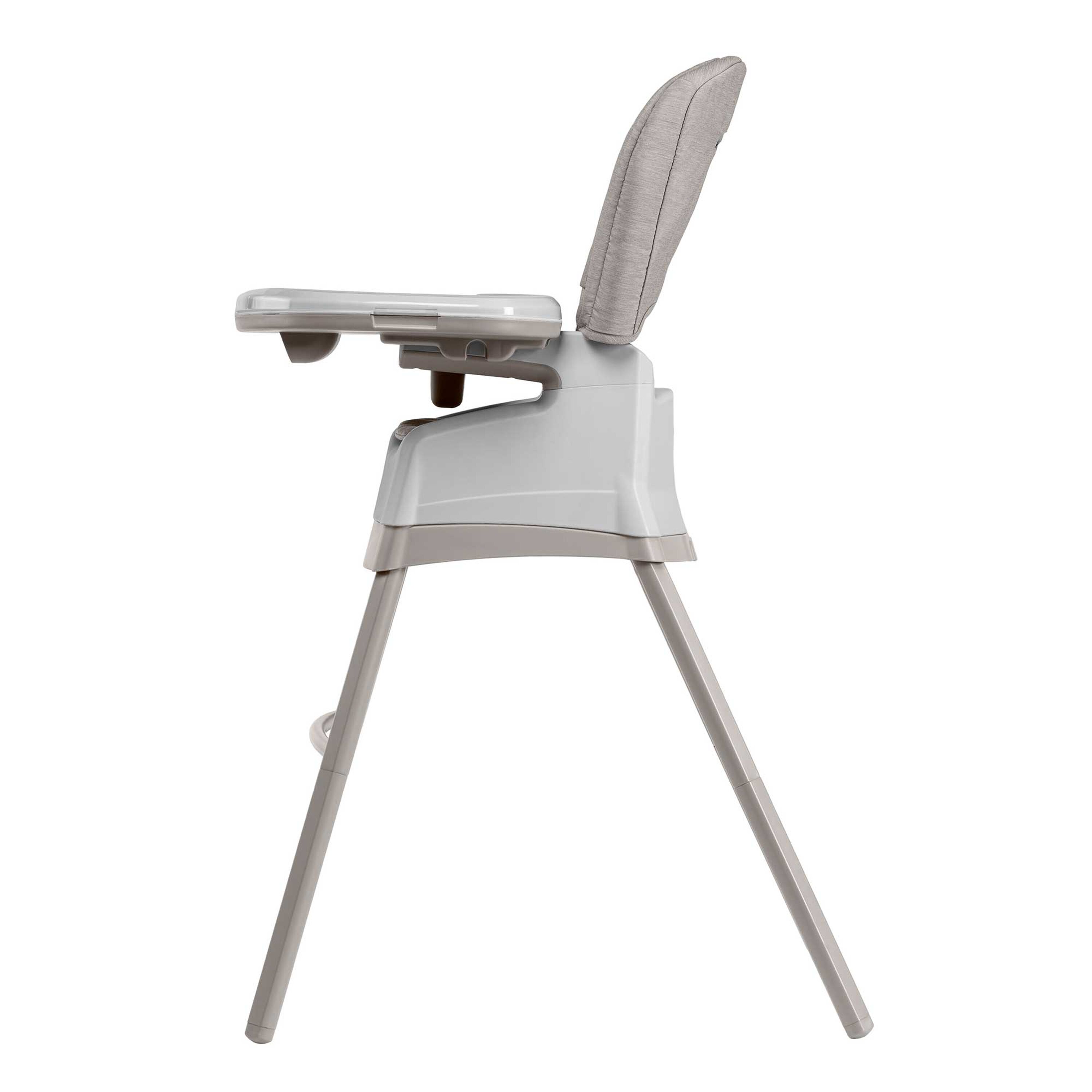 Chicco Stack Hi-Lo High Chair in Sand Left Profile View image number 6