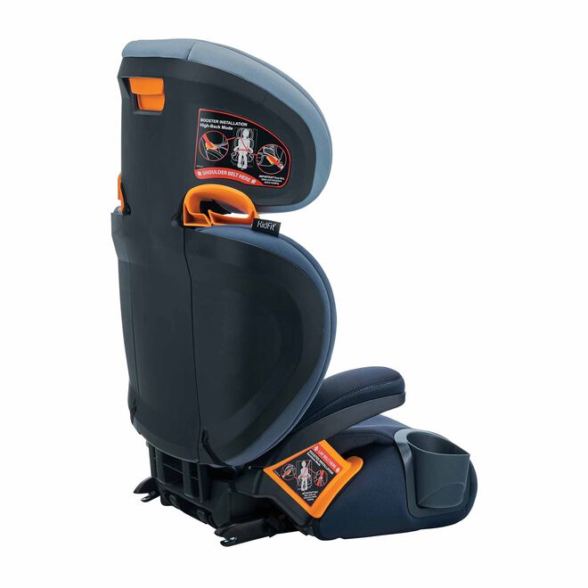 Chicco KidFit ClearTex Plus Car Seat in Reef 3/4 Back View image number 4