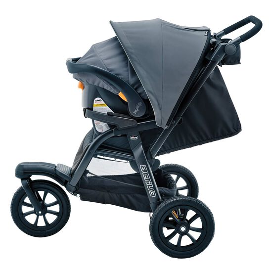 Chicco Activ3 Jogging Stroller in Eclipse Left View image number 6