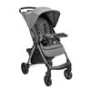 Chicco Mini Bravo Plus Stroller in Graphite 3/4 Front View image number 2