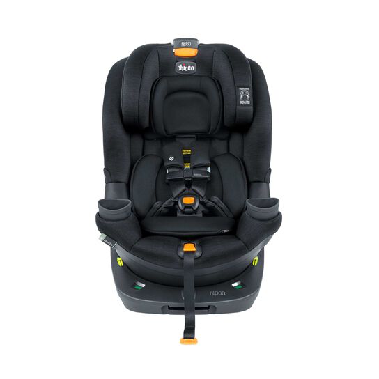 Chicco Fit360 Cleartex Car Seat in Black Front Profile image number 1