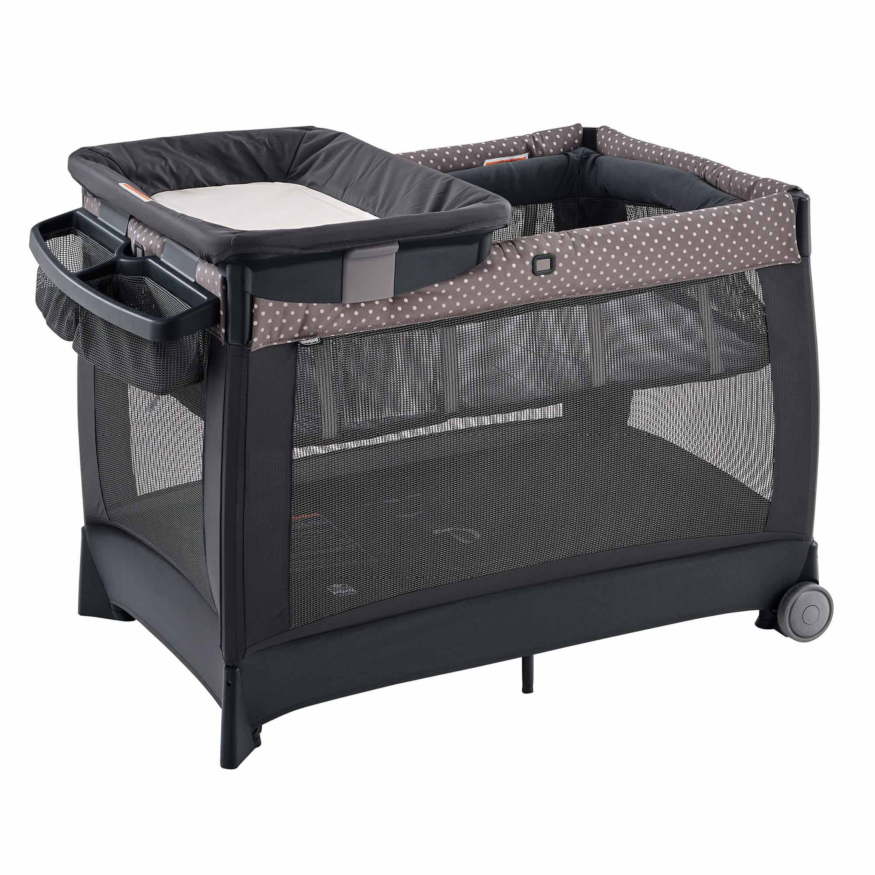 Chicco Lullaby Playard in Calla 3/4 Back View image number 4