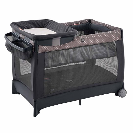Chicco Lullaby Playard in Calla 3/4 Back View image number 4
