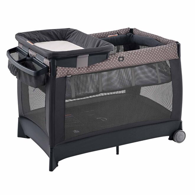 Chicco Lullaby Playard in Calla 3/4 Back View image number 4