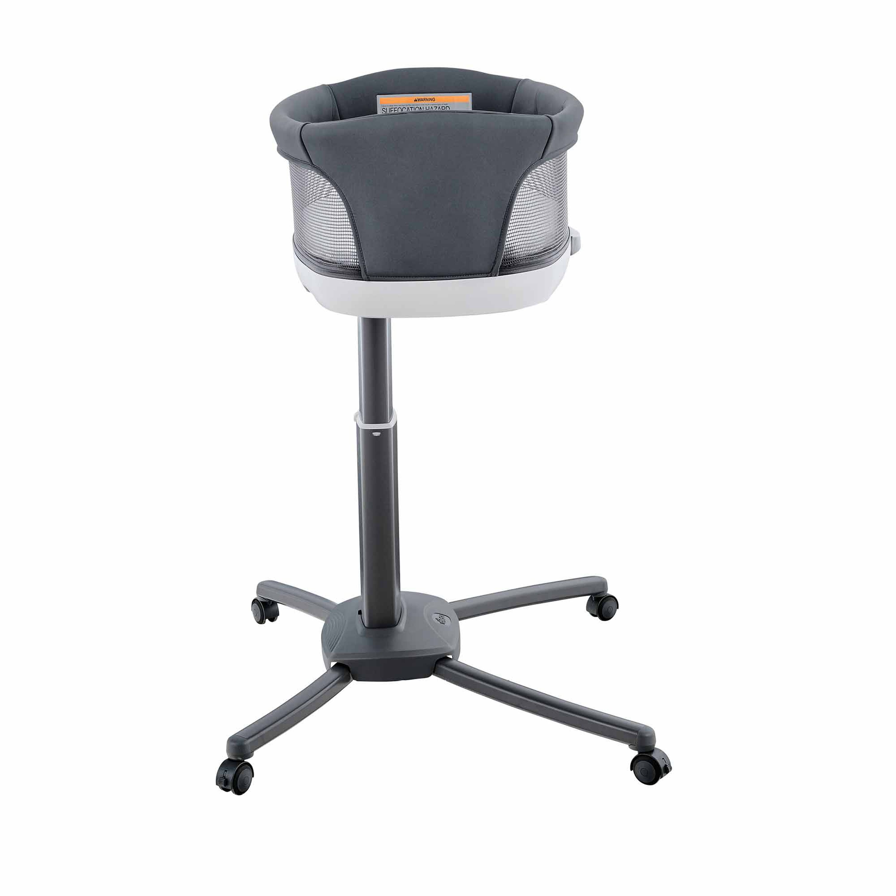 Chicco Close to You SE Bedside Bassinet in Charcoal Right Profile View image number 3