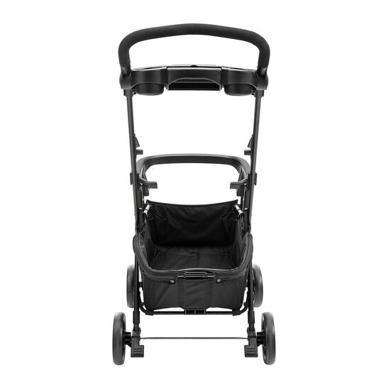Chicco KeyFit Caddy Frame Stroller in Black Back View image number 5