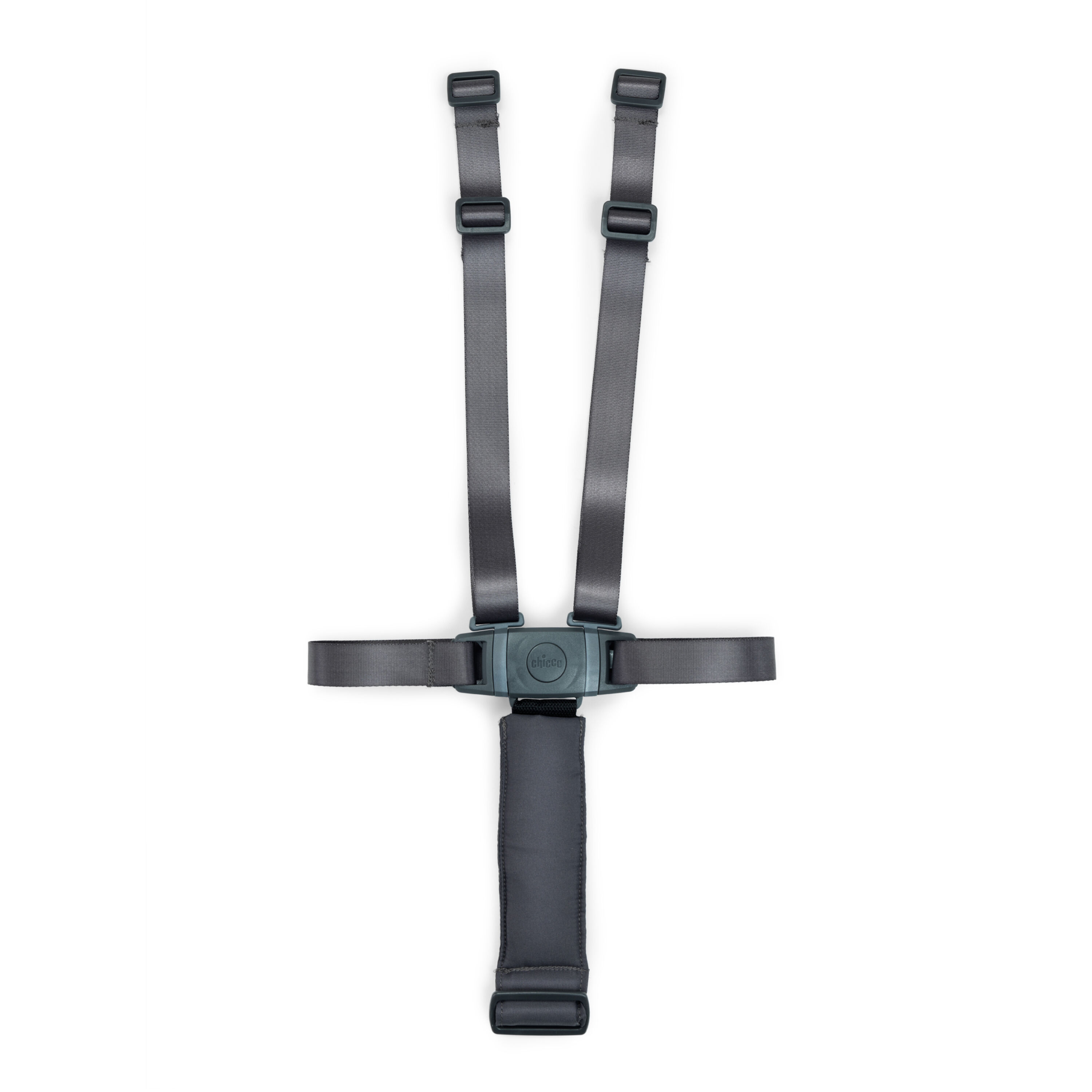 Replacement safety harness for Chicco Polly Highchairs in Dark Grey image number 0