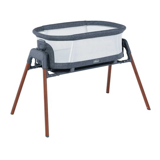 Chicco LullaGlide Bassinet in Luna 3/4 Front View image number 2