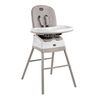 Chicco Stack Hi-Lo High Chair in Sand 3/4 Front View image number 2