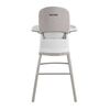 Chicco Stack Hi-Lo High Chair in Sand Back View image number 5
