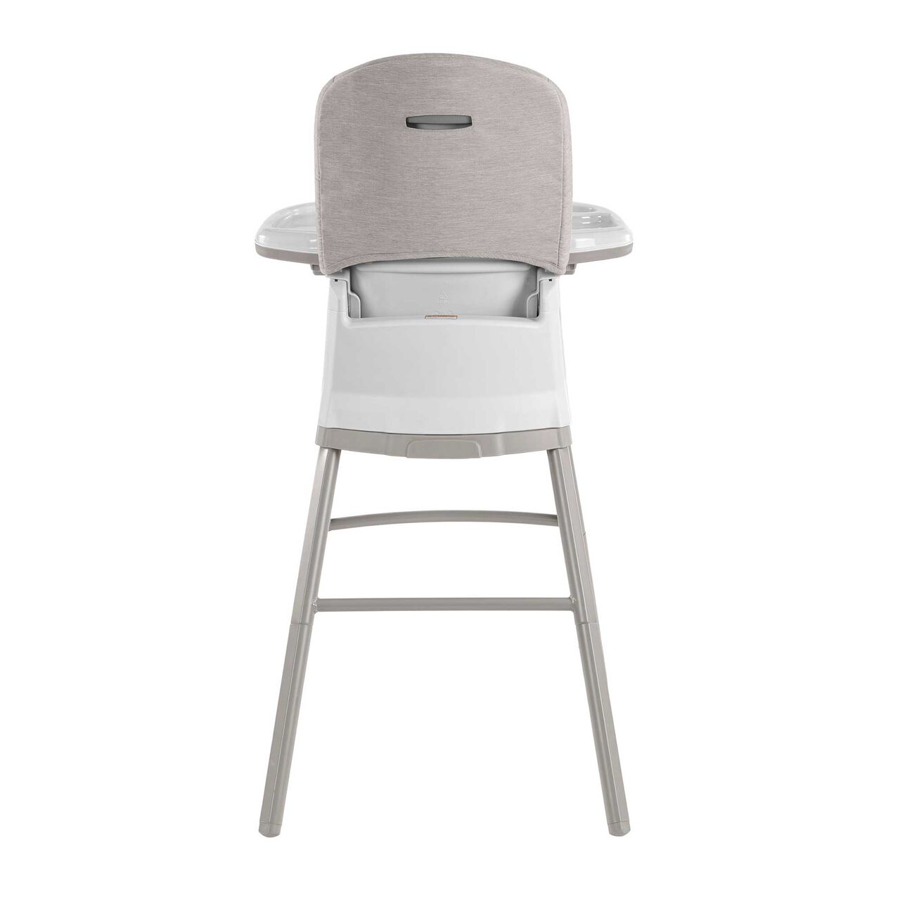 Chicco Stack Hi-Lo High Chair in Sand Back View image number 5
