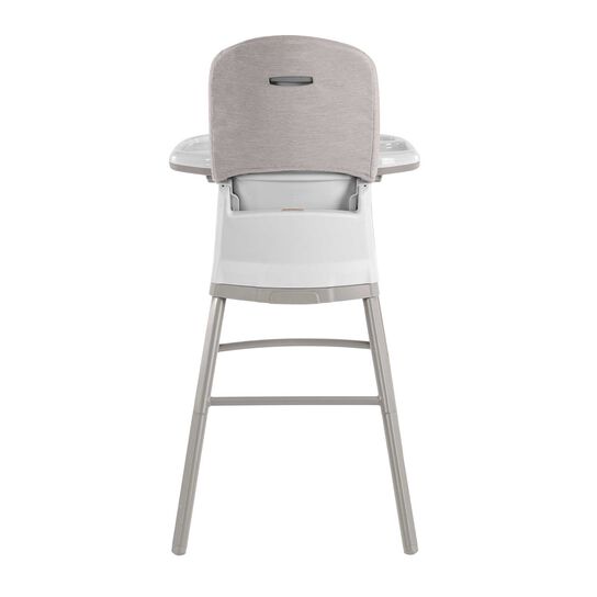 Chicco Stack Hi-Lo High Chair in Sand Back View image number 5