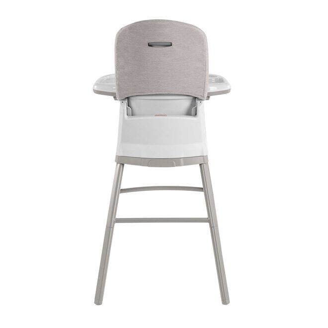 Chicco Stack Hi-Lo High Chair in Sand Back View image number 5