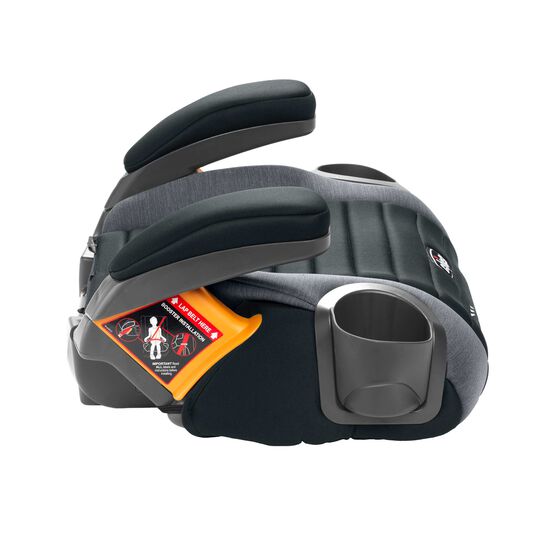 Chicco GoFit ClearTex Booster Seat in Shadow Right Profile image number 3