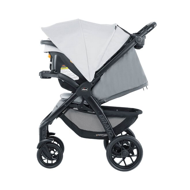 Chicco Bravo LE ClearTex Trio Travel System in Atlas Left profile image number 5