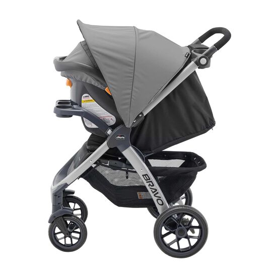 Chicco Bravo Trio Travel System in Camden Left View image number 6