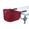 Chicco Caddy Hook-on Chair in Red Back Angle Profile image number 4