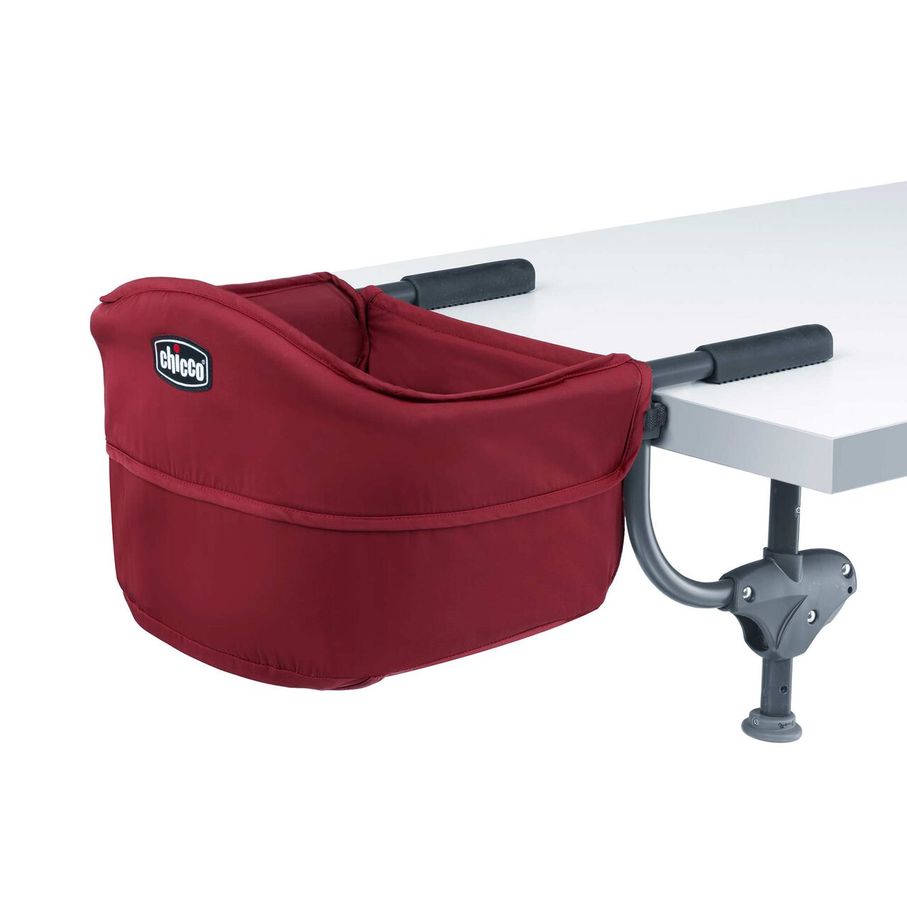 Chicco Caddy Hook-on Chair in Red Back Angle Profile image number 4
