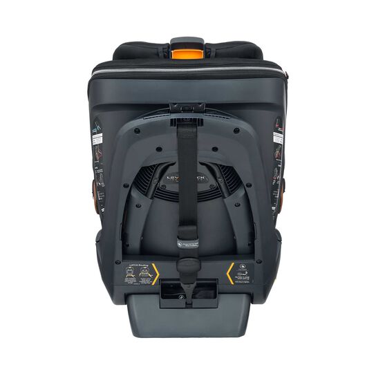 Chicco Fit360 Zip Cleartex Car Seat in Black Back Profile image number 6
