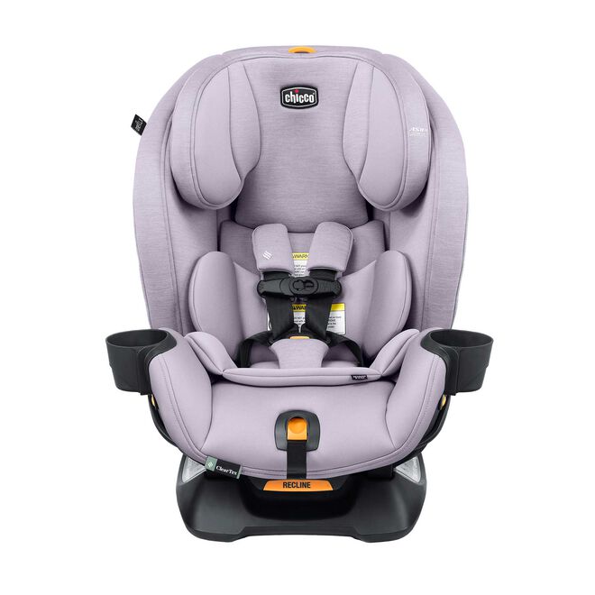 Chicco OneFit LX ClearTex All-in-One Car Seat in Lupine Front Profile image number 1