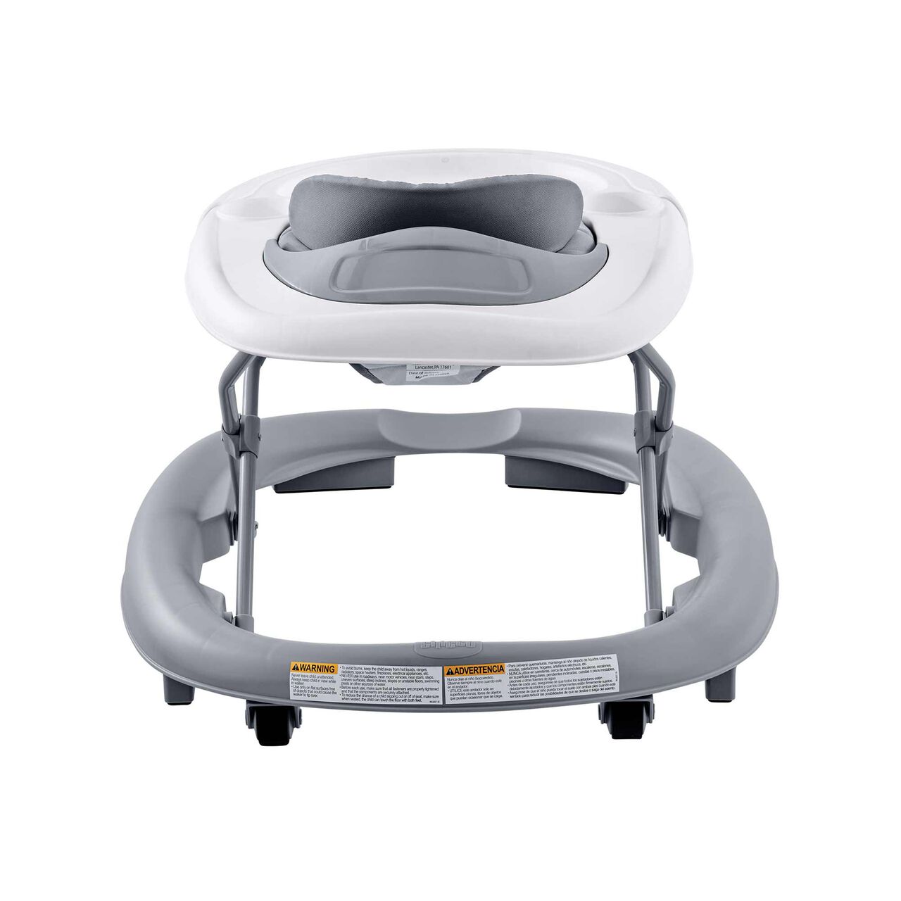 Chicco Mod Walker Infant Walker in Grey Back View image number 5
