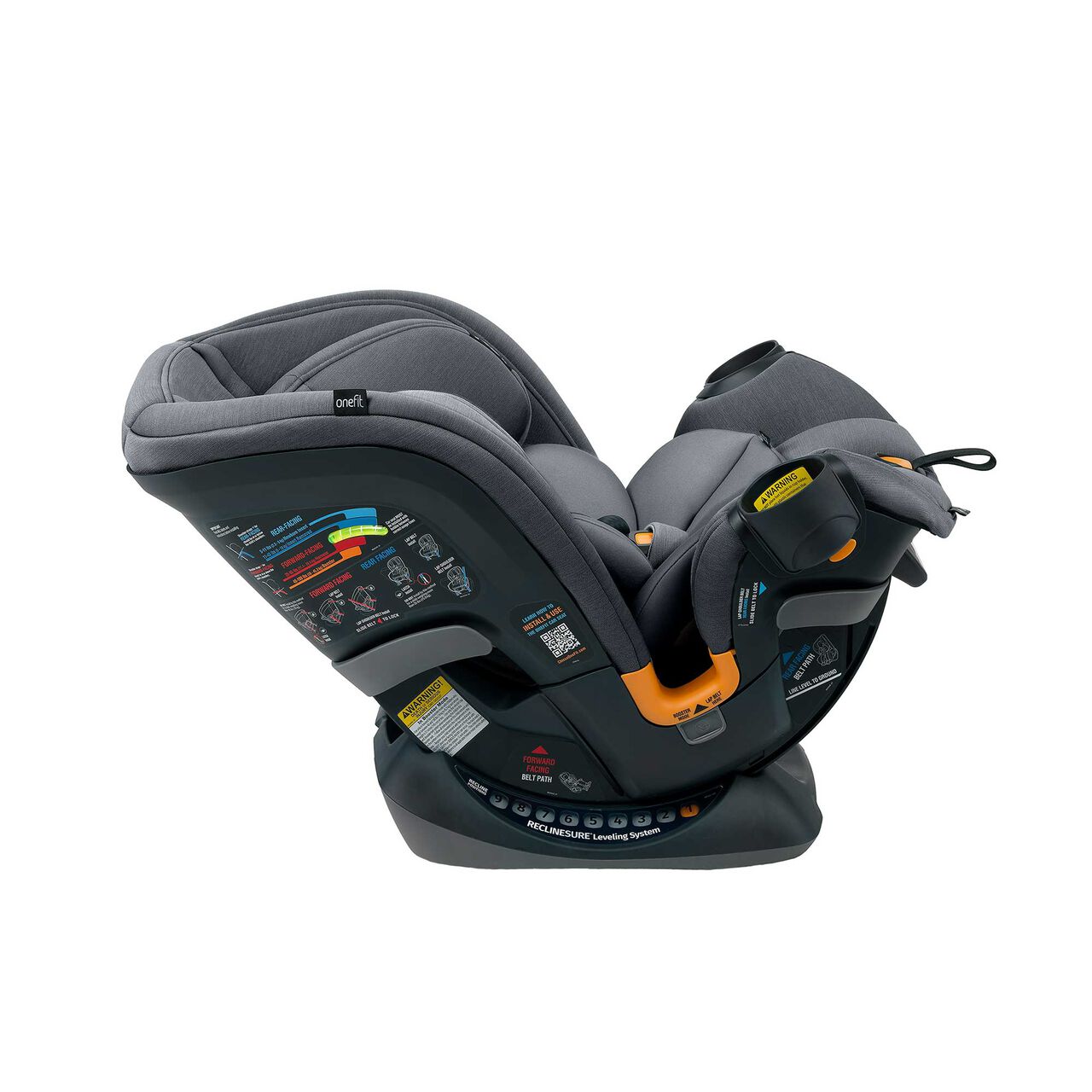 OneFit ClearTex All-in-One Car Seat - Slate in Slate image number 3