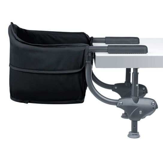 Chicco Caddy Hook-on Chair in Black Right Profile image number 3