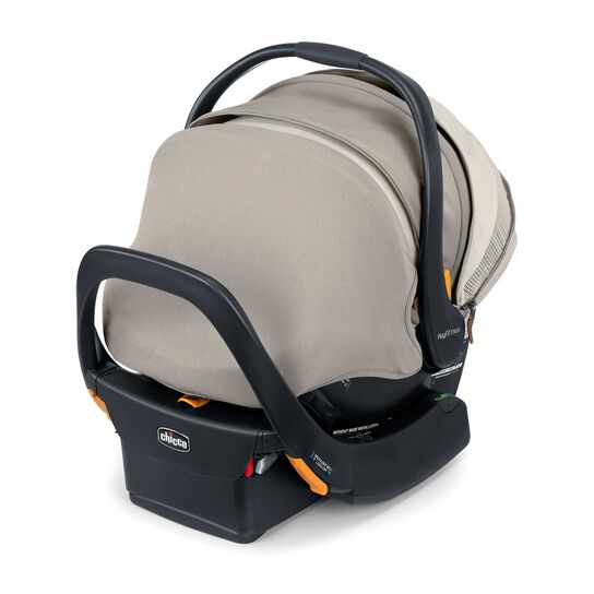 Chicco KeyFit Max Zip ClearTex Car Seat in Sierra with Canopy image number 1