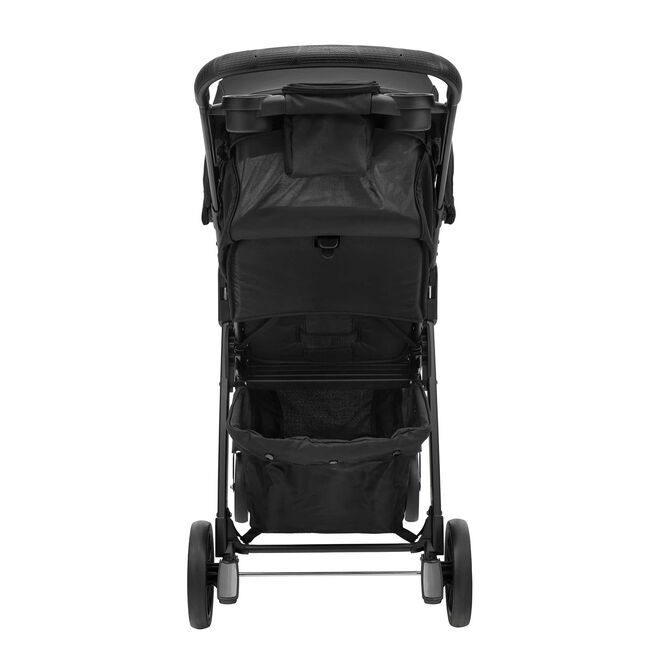 Chicco Mini Bravo Plus Stroller in Storm Back View image number 5
