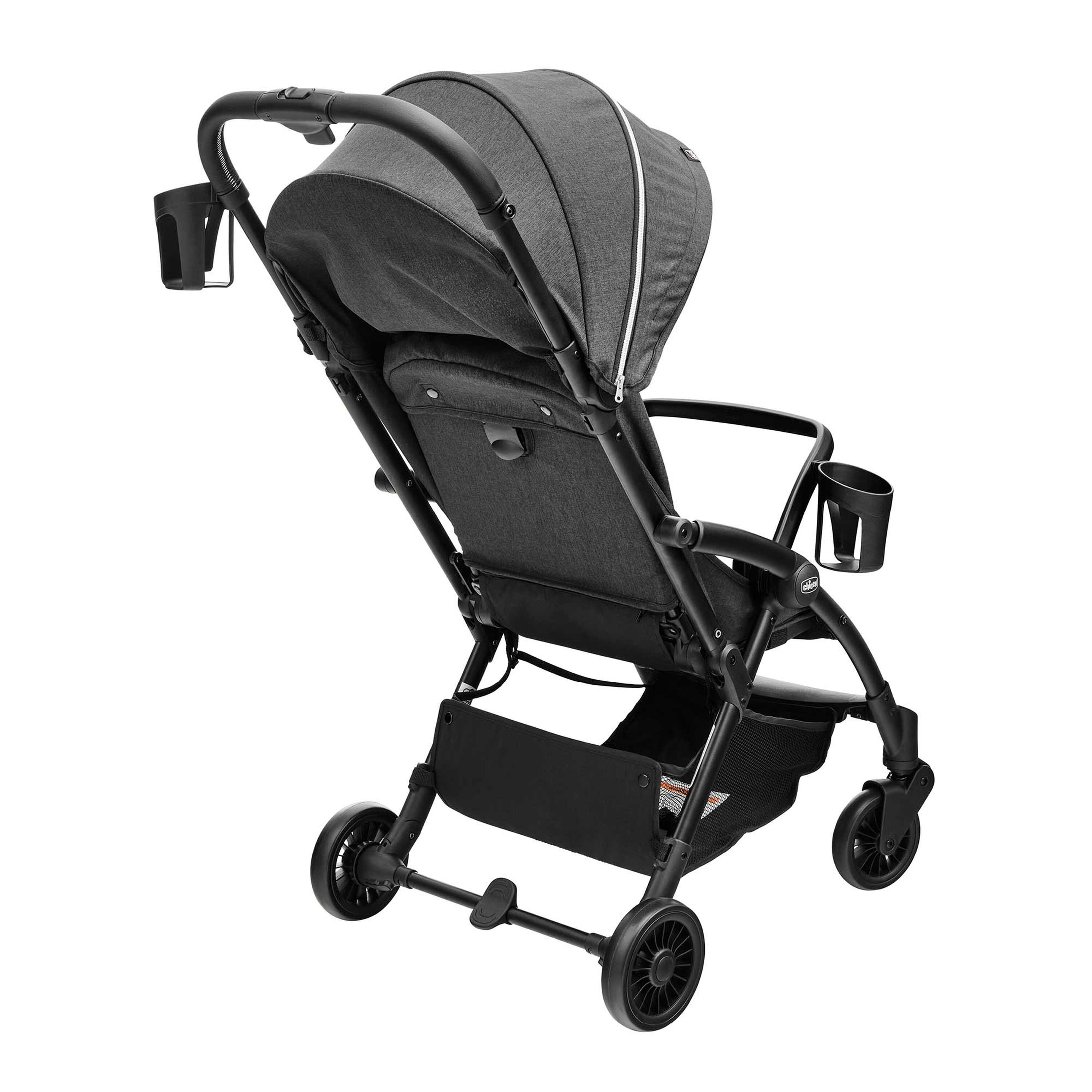 Chicco Presto Stroller in Graphite 3Q Back Profile View image number 4