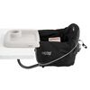 Chicco QuickSeat Hook-On Chair in Graphite Left Profile View image number 6