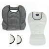 Replacement Seat pad, chicco polly double pad highchair replacement covers, and harness shoulder strap pads for Chicco Polly Highchair - Endless image number 0