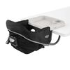 Chicco QuickSeat Hook-On Chair in Graphite 3/4 Back View image number 4