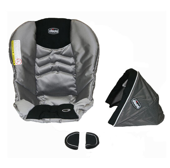 Chicco KeyFit 30 replacement seat cover, canopy, and shoulder pads for harness - Graphica image number 0