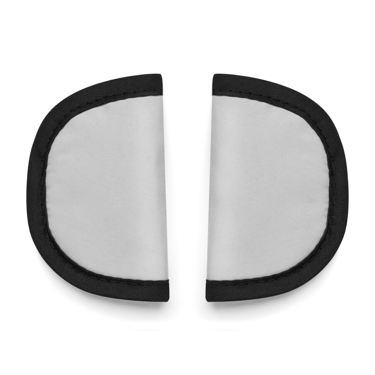 KeyFit Infant Car Seat Shoulder Pads - Light Grey in  image number 0
