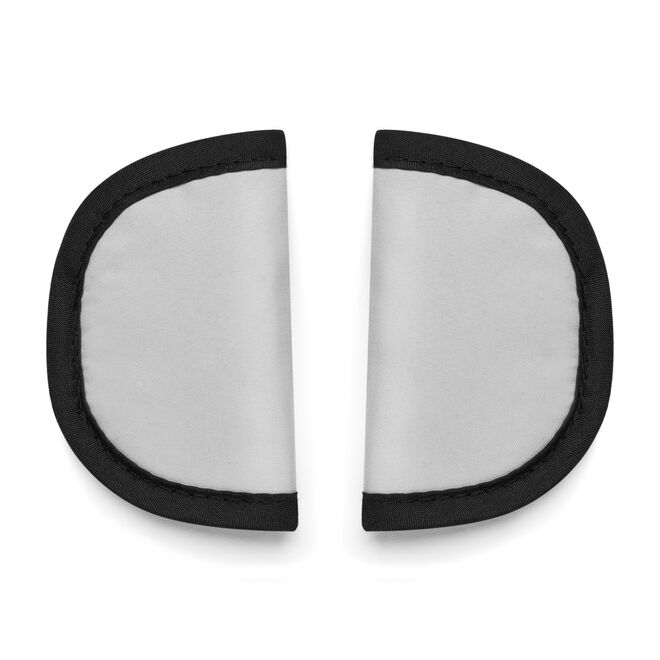 KeyFit Infant Car Seat Shoulder Pads - Light Grey in  image number 0