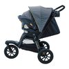 Chicco Activ3 Jogging Stroller Travel System in Solar Left Profile View image number 6