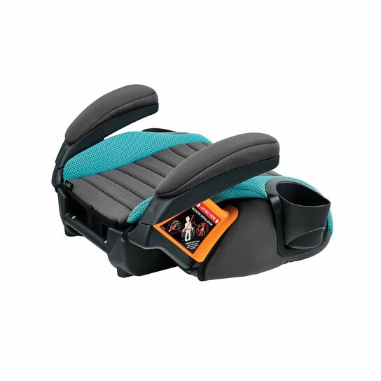 Chicco GoFit Plus Booster in Raindrop 3/4 Back View image number 4